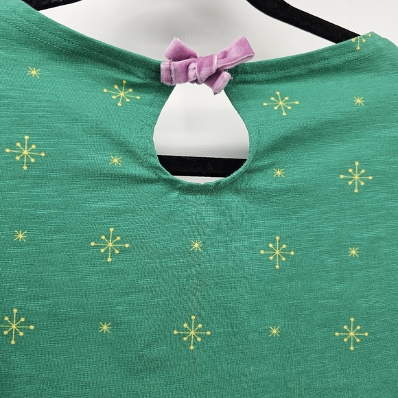 Matilda Jane Tis The Season Top Make Believe North Star Shirt girls Size 14 - Picture 5 of 5